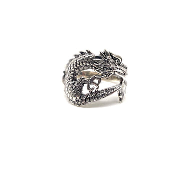 Detailed Wrap Around Dragon Ring