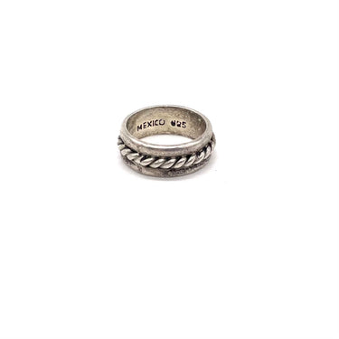 Modern Braided Inlay Ring