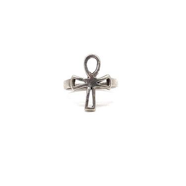 Open Work Ankh Ring
