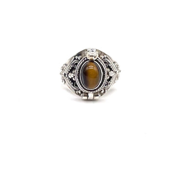 Tiger’s Eye Poison Ring