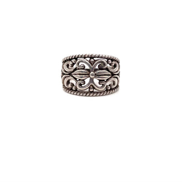 Open Work Gothic Filagree Ring