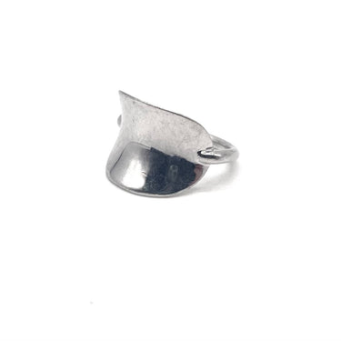Modern Curved Plate Ring