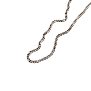 Oxidized Petite Cuban Link Chain