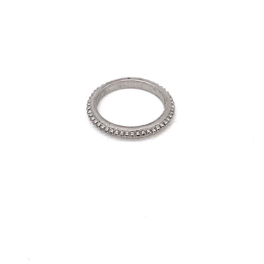 Pebbled Stackable Band Ring