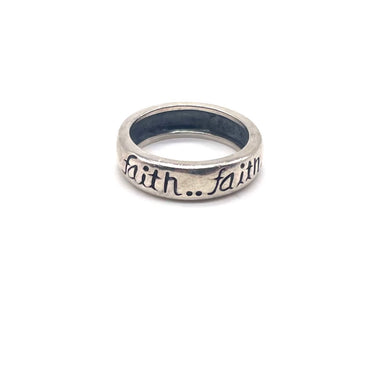 Wrap Around “Faith” Band Ring