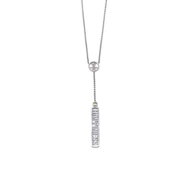 “Happiness” Peridot Necklace