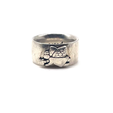 Guardian Angel Band Ring