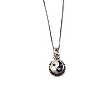 Petite Yin & Yang Pendant Necklace