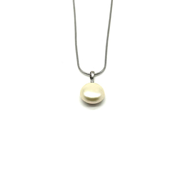 Modern Fresh Water Pearl Pendant Necklace