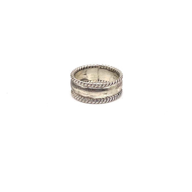 Braided Trimmed Band Ring
