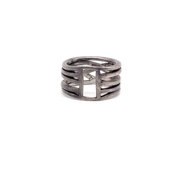 Open Work Multi Band Ring
