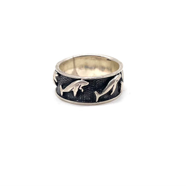 Wrap Around Dolphin Ring