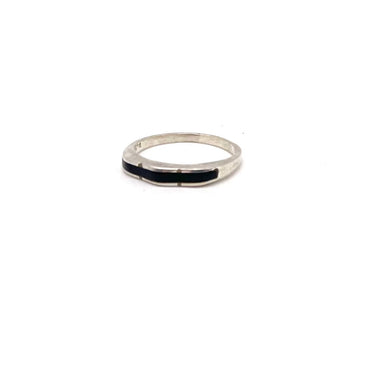 Petite Stackable Onyx Ring