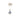 Multi Stone Teardrop Pendant Necklace