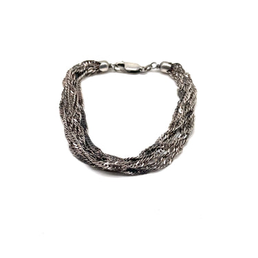 Oxidized Multi Link Bracelet