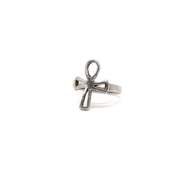 Open Work Ankh Ring