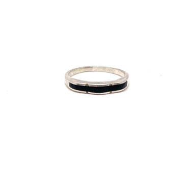 Petite Stackable Onyx Ring