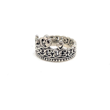 Ornate Filagree Crown Ring