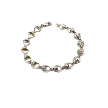 Bucket Panel Link Bracelet