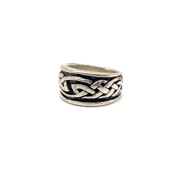 Enameled Tribal Ring