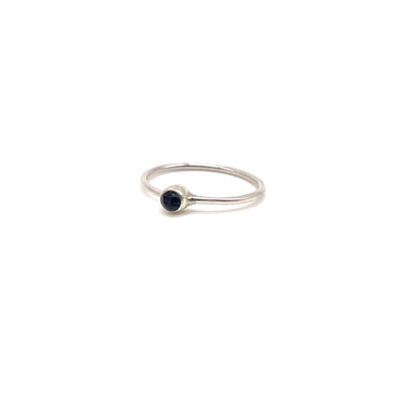 Petite Onyx Stackable Ring