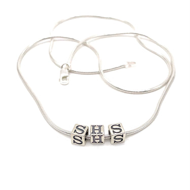 SHS Initial Charm Necklace 24”