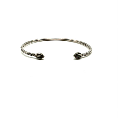 Modern Detailed Pointed Cuff Bracelet