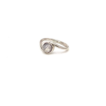 Modern Bezal Set Moonstone Ring