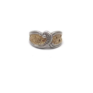 Ornate Two Tone Ring