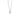 Petite Pink C Z Cross Pendant Necklace