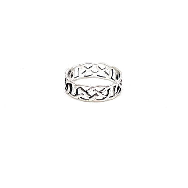Modern Celtic Knot Band Ring