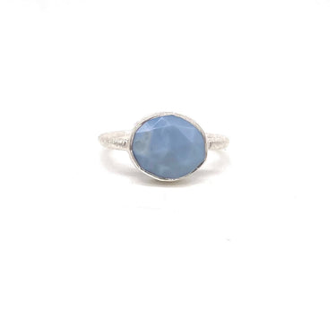 Natural Cut Moonstone Ring