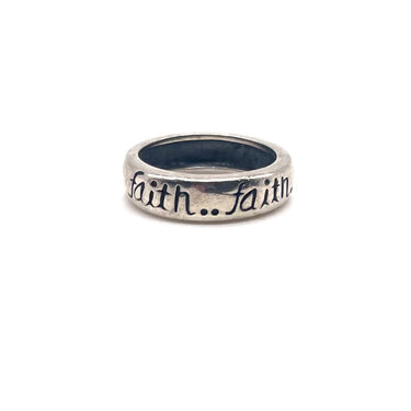 Wrap Around “Faith” Band Ring