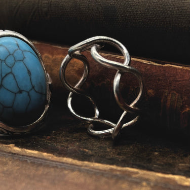 Open Work Circle Ring