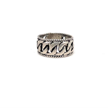 Modern Cuban Link Ring