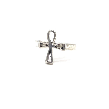 Open Work Ankh Ring