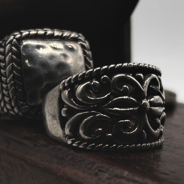 Open Work Gothic Filagree Ring