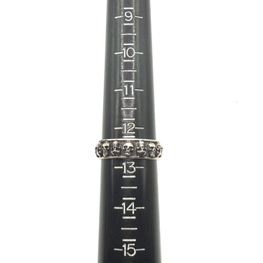 Up & Down Skull Pile Band Ring