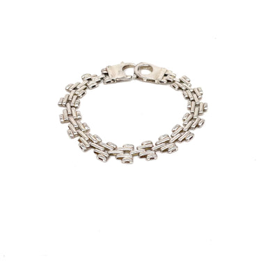 Handcuff Lock Panther Link Bracelet