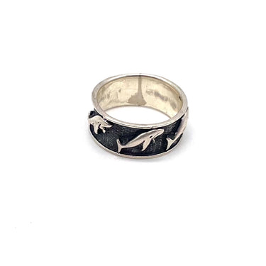 Wrap Around Dolphin Ring