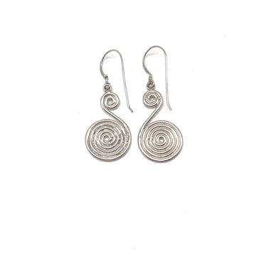 Swirled Dangled Earrings