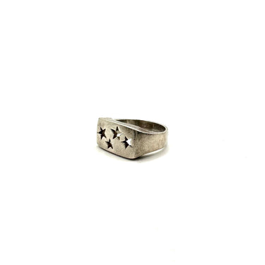 Open Work Star Ring – Second Hand Silver