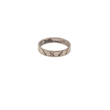 Modern Stackable X Ring