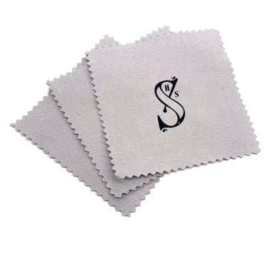 SHS Logo Silver Cleaning Cloths 3 Pack