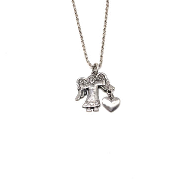 Guardian Angel Pendant Necklace