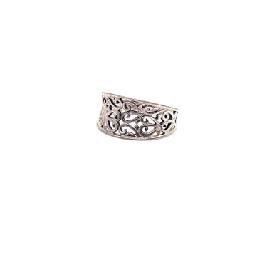 Open Work Filagree Ring