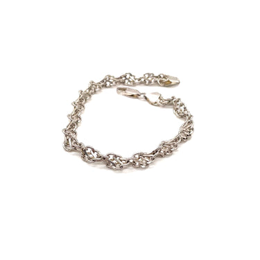 Twisted Mesh Link Bracelet