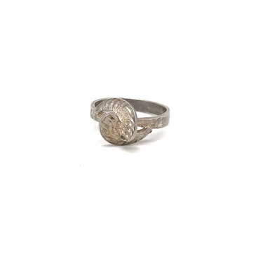 Twisted Modernist Statement Ring