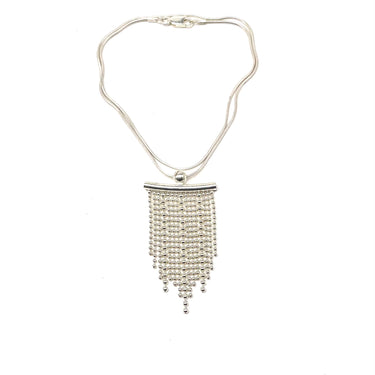 Modern Dangled Bead Pendant Necklace