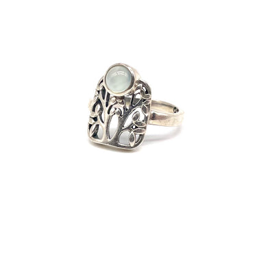 Tree Of Life Moonstone Ring